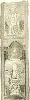 An illustration from Warings' exhibition of Italian art 1909 : furniture, bronzes, tapestries, embroideries, marbles, lace, academy pictures (1909)