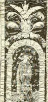 Picture 110 of 134 from Warings' exhibition of Italian art 1909 : furniture, bronzes, tapestries, embroideries, marbles, lace, academy pictures (1909), leaf 90