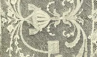 An illustration from Warings' exhibition of Italian art 1909 : furniture, bronzes, tapestries, embroideries, marbles, lace, academy pictures (1909)