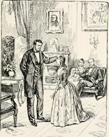 An illustration from Was Abraham Lincoln a spiritualist? : or, curious revelations from the life of a trance medium (1891)