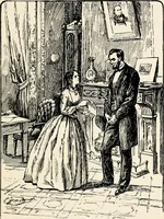An illustration from Was Abraham Lincoln a spiritualist? : or, curious revelations from the life of a trance medium (1917)