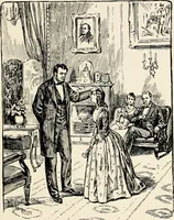 An illustration from Was Abraham Lincoln a spiritualist? : or, curious revelations from the life of a trance medium (1917)