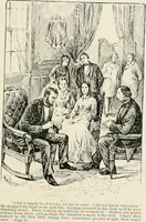 An illustration from Was Abraham Lincoln a spiritualist? (1891)