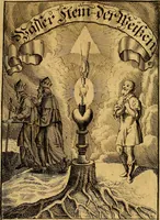 Picture 2 of 6 from Wasserstein der Weisen, oder, Chymisches Tractätlein : darinn der Weg gezeiget, die Materia genennet, und der Process beschrieben wird, zu dem hohen Geheimniss der Universal-Tinctur zu kommen ; dabey auch zwey sehr nützliche andere Büchlein der Gleichförmigkeit und Concordantz wegen angehängt: I. Johann von Mesung. II. Via veritatis der einigen Wahrheit (1743), leaf 5