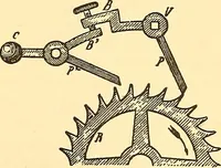 An illustration from Watch and clock escapements; (1904)