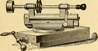 An illustration from The watchmakers' lathe, its use and abuse; a story of the lathe in its various forms, past and present, its construction and proper uses (1903)