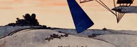 An illustration from Way up in an aeroplane (1909)