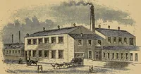 An illustration from Weaving calculations : a guide to calculations relating to cotton yarn and cloth and all processes of cotton weaving (1893)
