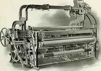 An illustration from Weaving machinery for cotton, silk, woolen, worsted and special fabrics (1919)