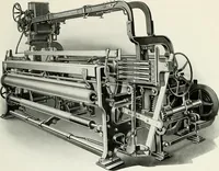 An illustration from Weaving machinery for cotton, silk, woolen, worsted and special fabrics (1919)