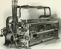 An illustration from Weaving machinery for cotton, silk, woolen, worsted and special fabrics (1919)