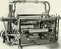 An illustration from Weaving machinery for cotton, silk, woolen, worsted and special fabrics (1919)