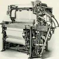 An illustration from Weaving machinery for cotton, silk, woolen, worsted and special fabrics (1919)