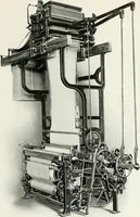 An illustration from Weaving machinery for cotton, silk, woolen, worsted and special fabrics (1919)