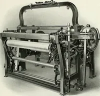 An illustration from Weaving machinery for cotton, silk, woolen, worsted and special fabrics (1919)