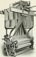 An illustration from Weaving machinery for cotton, silk, woolen, worsted and special fabrics (1919)