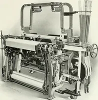 An illustration from Weaving machinery for cotton, silk, woolen, worsted and special fabrics (1919)