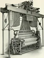 An illustration from Weaving machinery for cotton, silk, woolen, worsted and special fabrics (1919)