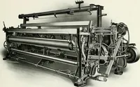 An illustration from Weaving machinery for cotton, silk, woolen, worsted and special fabrics (1919)