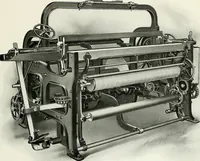 An illustration from Weaving machinery for cotton, silk, woolen, worsted and special fabrics (1919)
