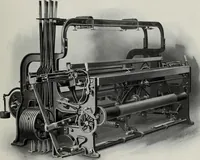 An illustration from Weaving machinery for cotton, silk, woolen, worsted and special fabrics (1918)