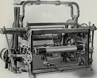 An illustration from Weaving machinery for cotton, silk, woolen, worsted and special fabrics (1918)