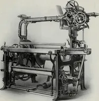 An illustration from Weaving machinery for cotton, silk, woolen, worsted and special fabrics (1918)