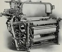 An illustration from Weaving machinery for cotton, silk, woolen, worsted and special fabrics (1918)
