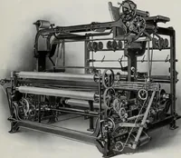 An illustration from Weaving machinery for cotton, silk, woolen, worsted and special fabrics (1918)