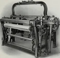 An illustration from Weaving machinery for cotton, silk, woolen, worsted and special fabrics (1918)