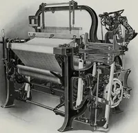 An illustration from Weaving machinery for cotton, silk, woolen, worsted and special fabrics (1918)
