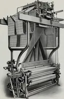 An illustration from Weaving machinery for cotton, silk, woolen, worsted and special fabrics (1918)