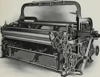 An illustration from Weaving machinery for cotton, silk, woolen, worsted and special fabrics (1918)