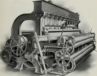 An illustration from Weaving machinery for cotton, silk, woolen, worsted and special fabrics (1918)