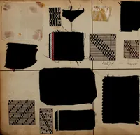 An illustration from [Weaving pattern and sample book (1900)