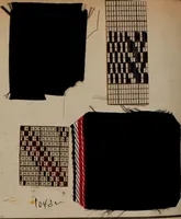 An illustration from [Weaving pattern and sample book (1900)