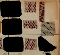 An illustration from [Weaving pattern and sample book (1900)