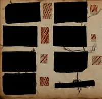 An illustration from [Weaving pattern and sample book (1900)