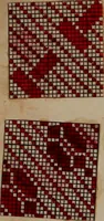 An illustration from [Weaving pattern and sample book (1900)