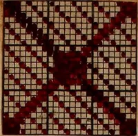 An illustration from [Weaving pattern and sample book (1900)
