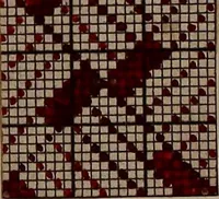 An illustration from [Weaving pattern and sample book (1900)