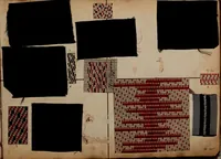 An illustration from [Weaving pattern and sample book (1900)