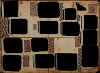 An illustration from [Weaving pattern and sample book (1900)