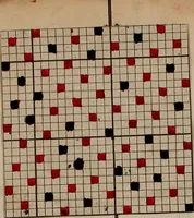 An illustration from [Weaving pattern and sample book (1900)