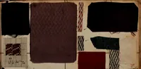 An illustration from [Weaving pattern and sample book (1900)