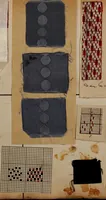 An illustration from [Weaving pattern and sample book (1900)