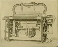 An illustration from Weaving; a practical guide to the mechanical construction, operation, and care of weaving machinery, and all details of the mechanical processes involved in weaving (1909)