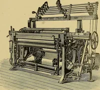 An illustration from Weaving; a practical guide to the mechanical construction, operation, and care of weaving machinery, and all details of the mechanical processes involved in weaving (1909)