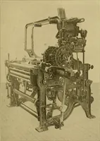 An illustration from Weaving; a practical guide to the mechanical construction, operation, and care of weaving machinery, and all details of the mechanical processes involved in weaving (1909)