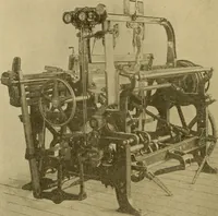 An illustration from Weaving; a practical guide to the mechanical construction, operation, and care of weaving machinery, and all details of the mechanical processes involved in weaving (1909)